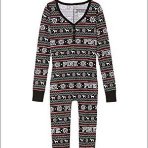 Pink Holiday Onesie
